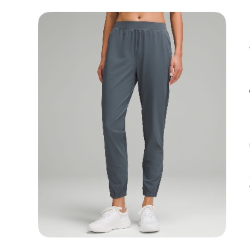 Lululemon Adapted State High Rise Jogger Size 4 sold out Oil Gray